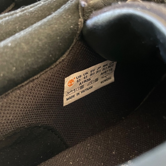 Timberland Dausette Chukka Black Nubuck Sneakers Women’s Size 8.5 - Picture 6 of 11